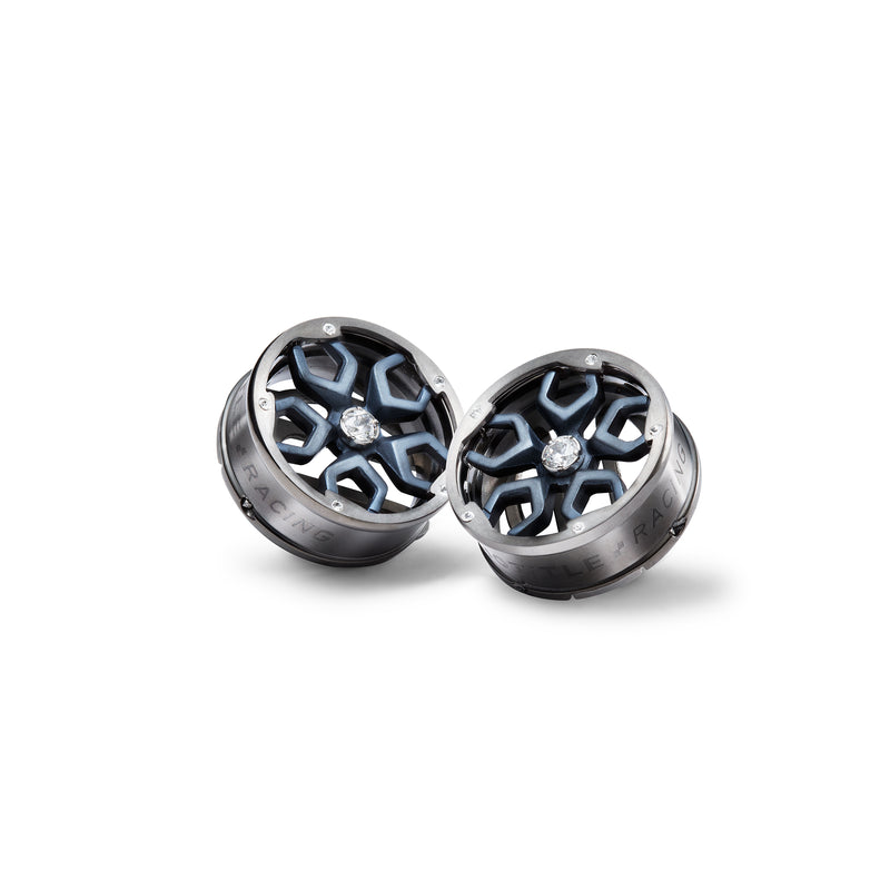 Speed Racer Button Covers (Blue)