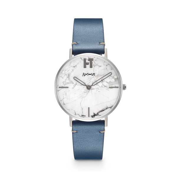 UNIQ Watch Set (White Marble Dial)