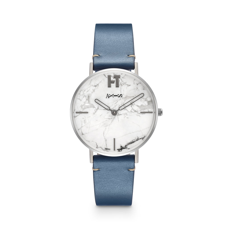 Hotitle Uniq Watch Set White Marble Dial HOTiTLE