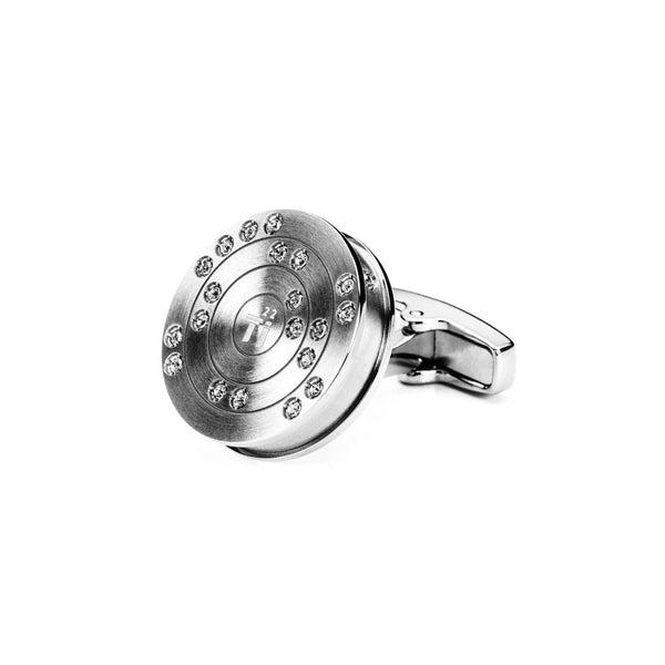 Ti22 Cufflinks (Titanium Silver)