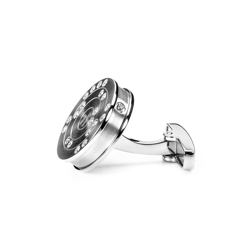 Ti22 Cufflinks (Titanium Silver)