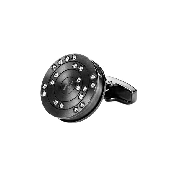 Ti22 Cufflinks (Black Set B)
