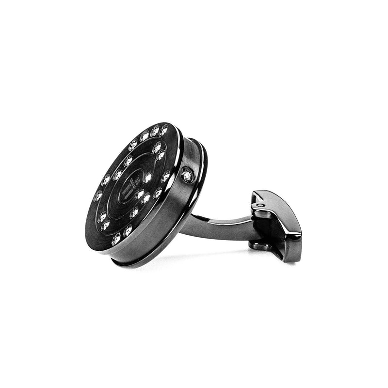 Ti22 Cufflinks (Black Set B)