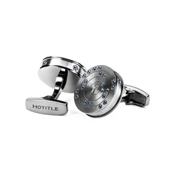 Ti22 Cufflinks (Metallic Grey)