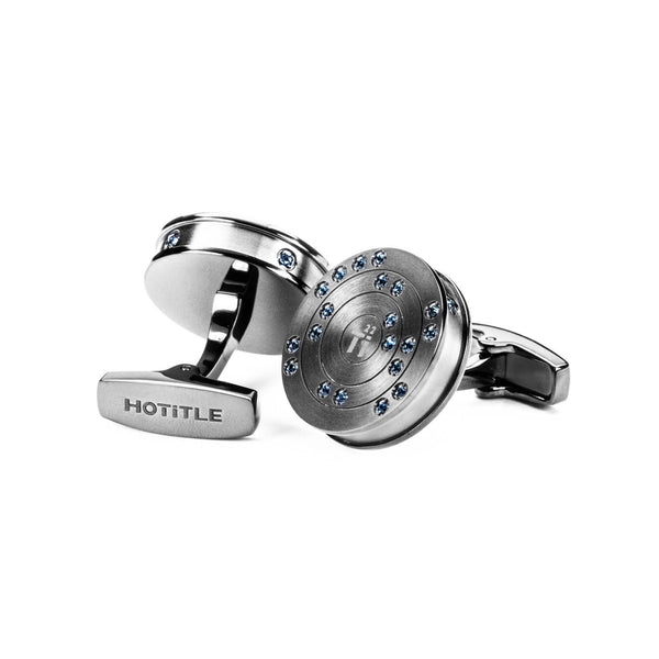 Ti22 Cufflinks (Metallic Grey)