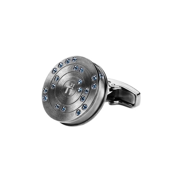 Ti22 Cufflinks (Metallic Grey)