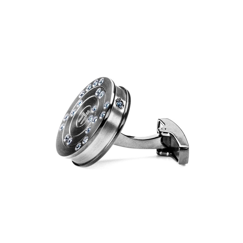 Ti22 Cufflinks (Metallic Grey)