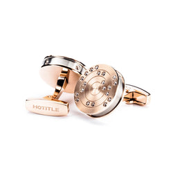 Ti22 Cufflinks (Rose Gold)