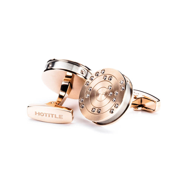 Ti22 Cufflinks (Rose Gold)
