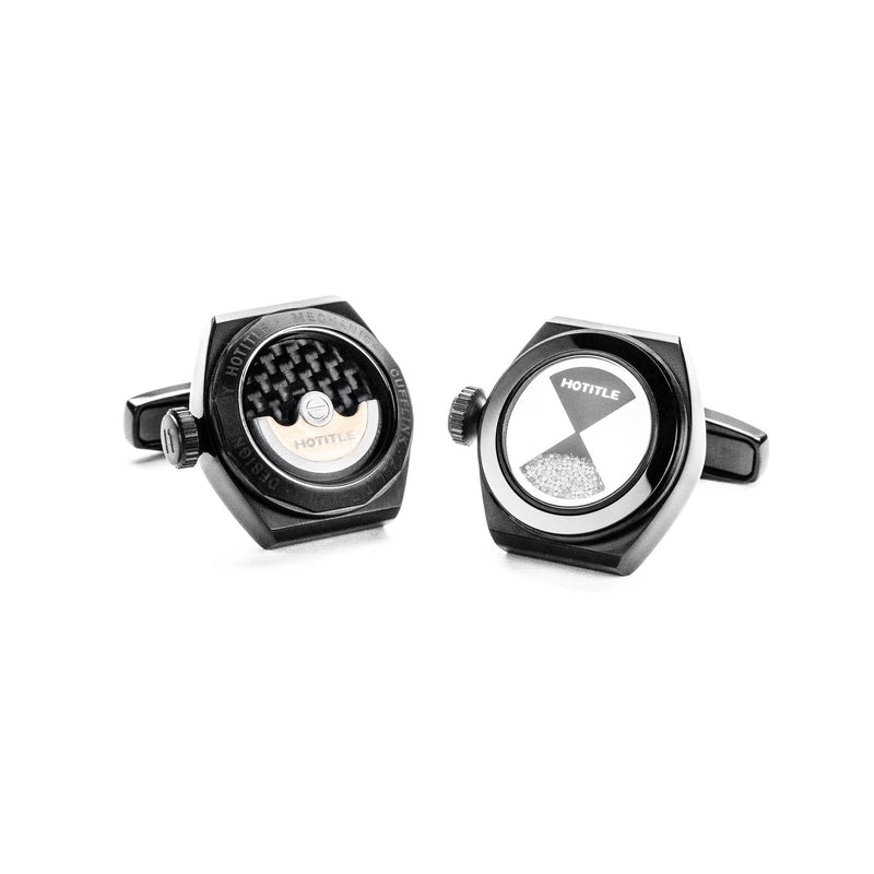 Eternity Interchangeable Cufflinks (Black Set B)