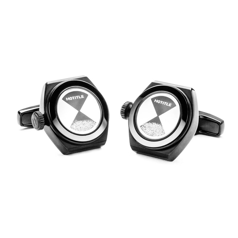 Eternity Interchangeable Cufflinks (Black Set B)