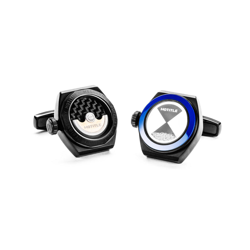 Eternity Interchangeable Cufflinks (Black Set A)