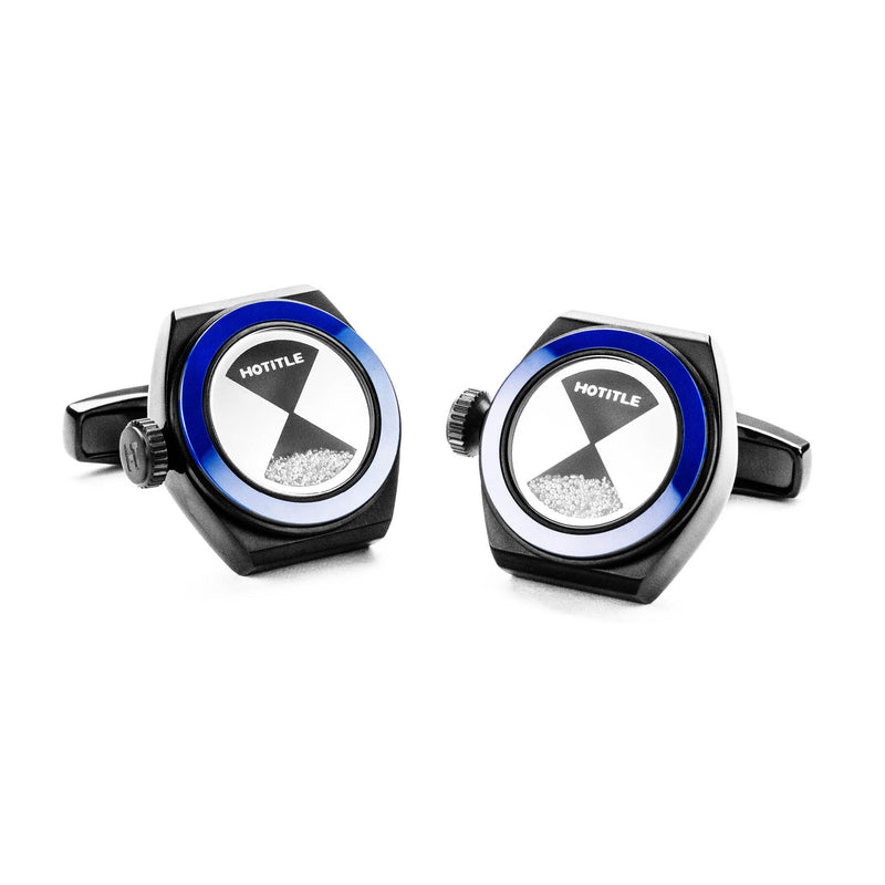 Eternity Interchangeable Cufflinks (Black Set A)
