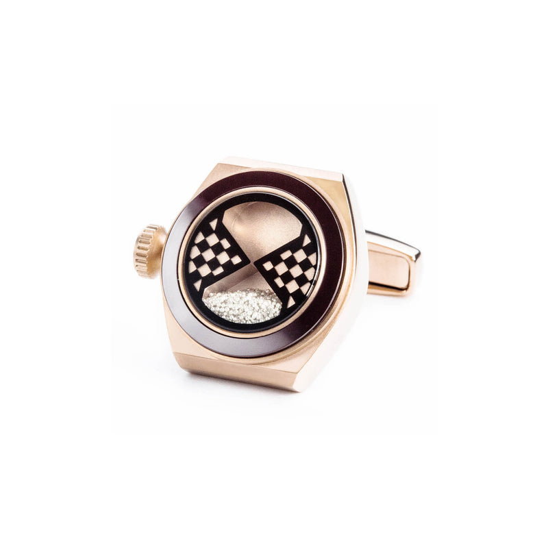 Eternity Interchangeable Cufflinks (Rose Gold)