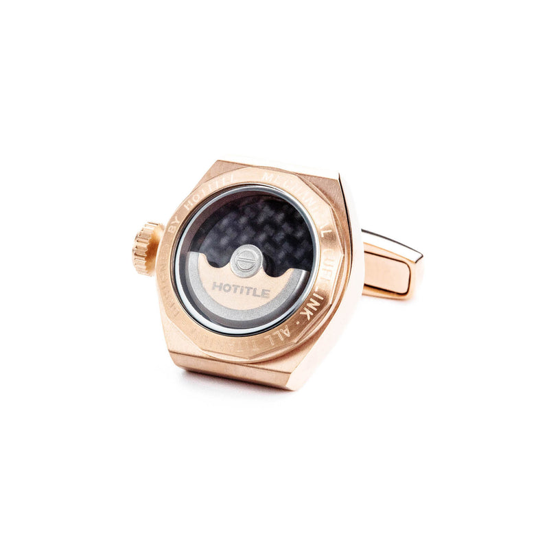Eternity Interchangeable Cufflinks (Rose Gold)