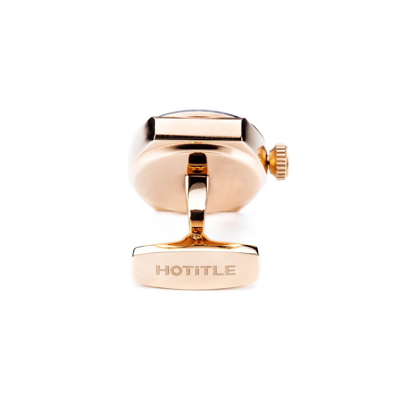 Eternity Interchangeable Cufflinks (Rose Gold)
