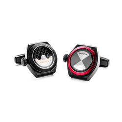 Eternity Interchangeable Cufflinks (Black Set D)