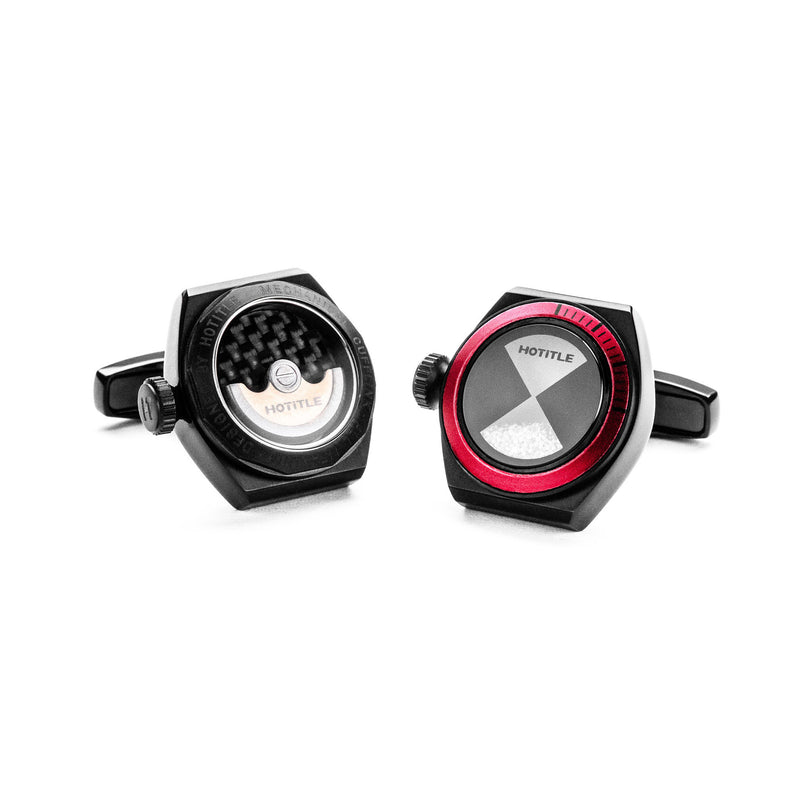 Eternity Interchangeable Cufflinks (Black Set D)