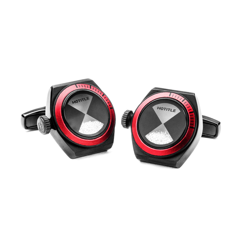 Eternity Interchangeable Cufflinks (Black Set D)
