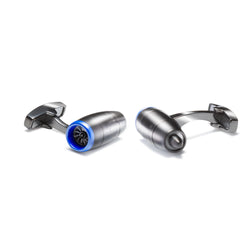Jetstream Interchangeable Cufflinks (Metallic Grey Set A)