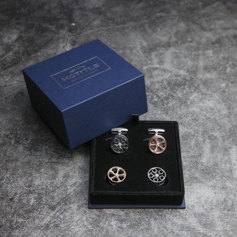 Speed Racer Interchangeable Cufflinks (Set B)