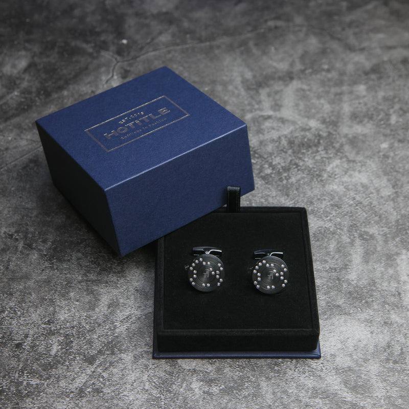 Ti22 Cufflinks (Black Set B)