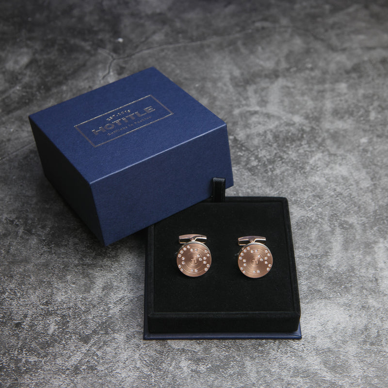 Ti22 Cufflinks (Rose Gold)