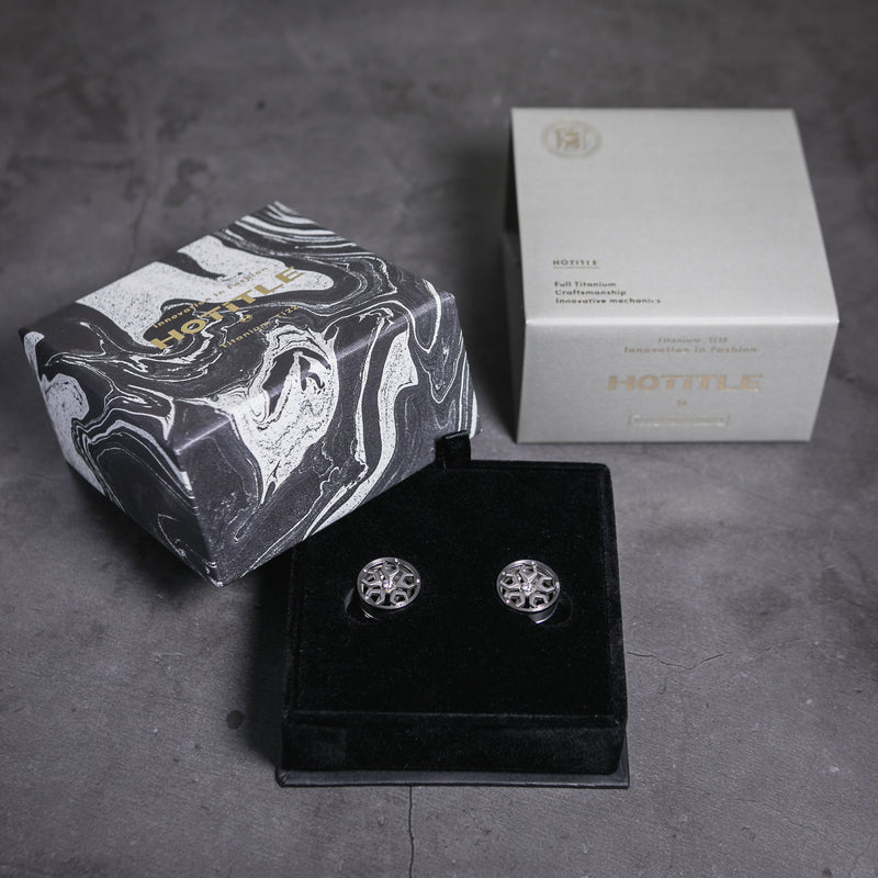 Hotitle Speed Racer Button Covers - Titanium Silver – HOTiTLE